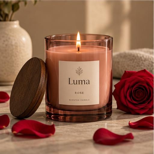 Rose Petal candle
